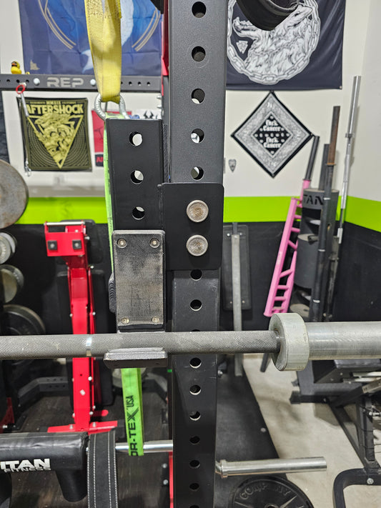 Squat rack J-Hook Offsets
