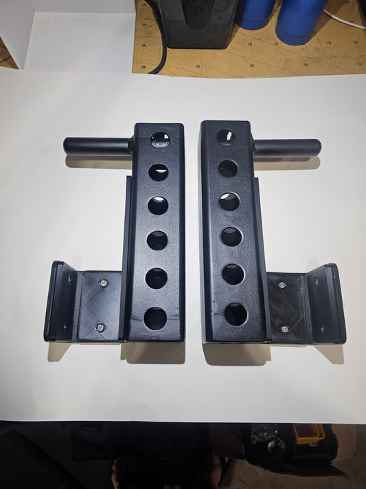 Squat rack J-Hook Offsets